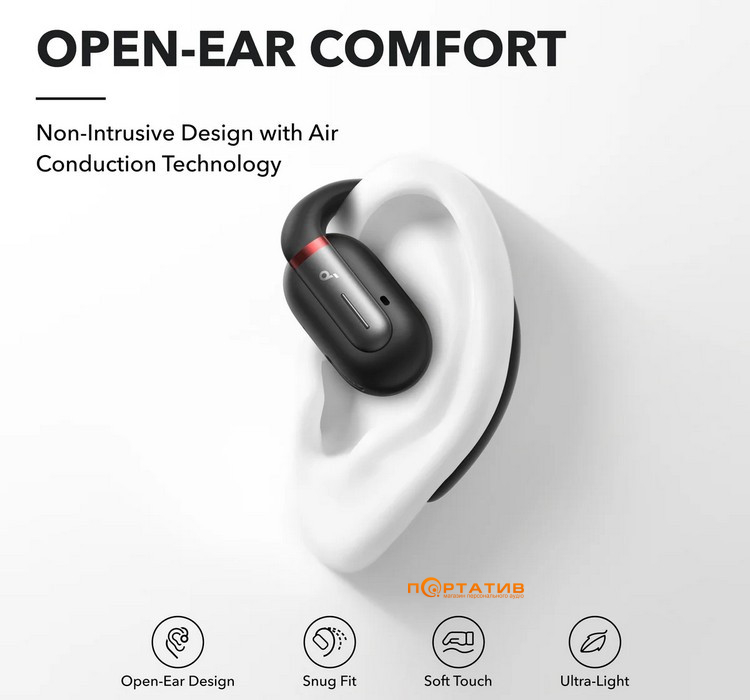 Наушники Anker SoundCore V30i Black (A3873G11)