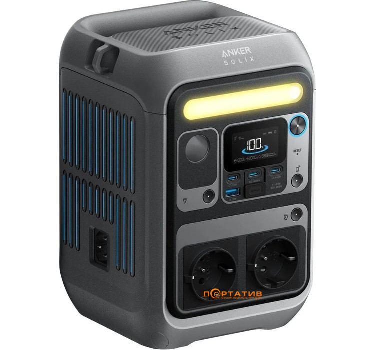 Зарядна станція Anker Solix C300X 288Wh 300W (A1723311)