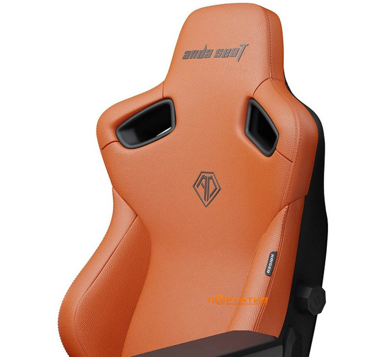 Ігрове крісло Anda Seat Kaiser 3 Orange Size XL (AD12YDC-XL-01-O-PV/C)