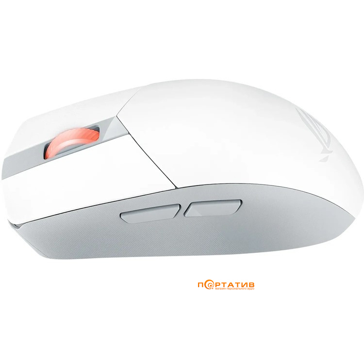 Миша ігрова ASUS ROG Strix Impact III Wireless White (90MP03D0-BMUA10)