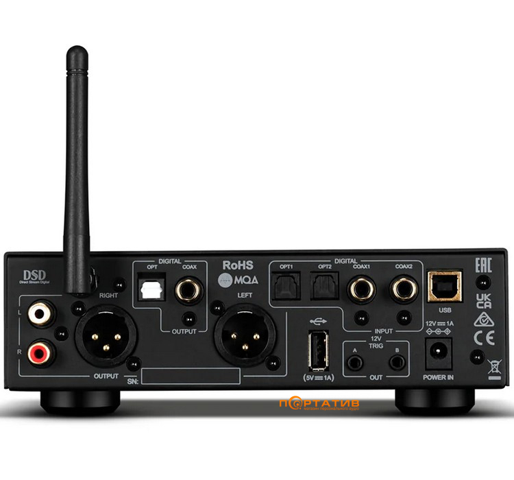 ЦАП із підсилювачем для навушників Audiolab D7 Black