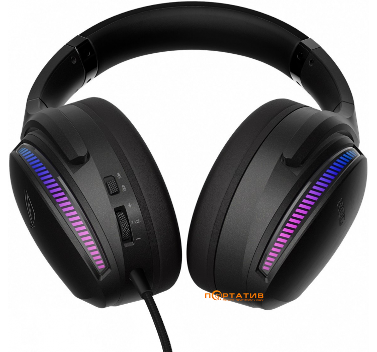 Ігрова гарнітура ASUS ROG Fusion II 300 USB Black (90YH02X3-B2UA00)