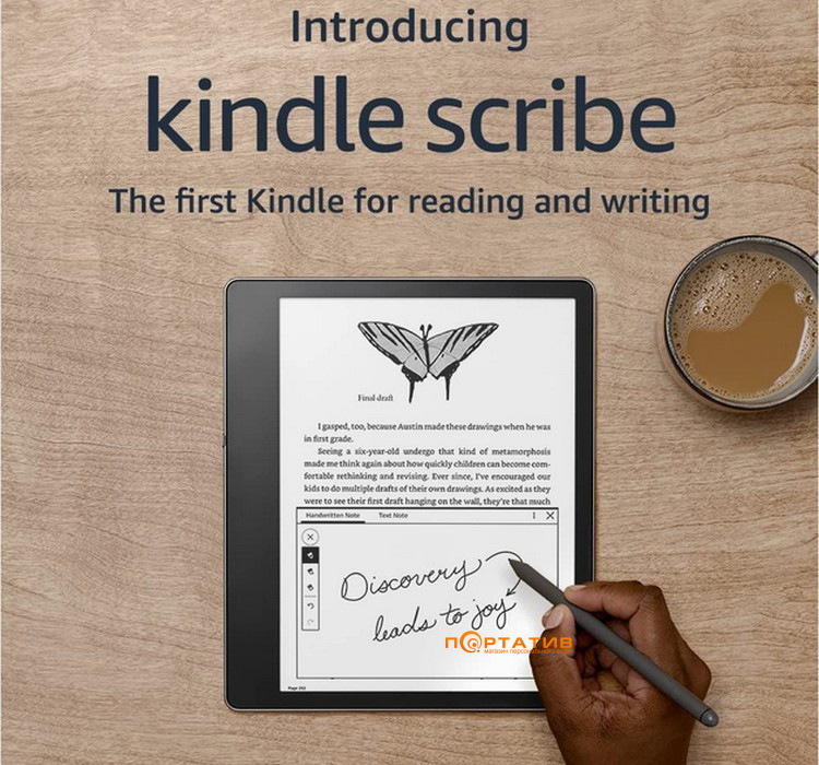 Электронная книга Amazon Kindle Scribe 16GB with Premium Pen