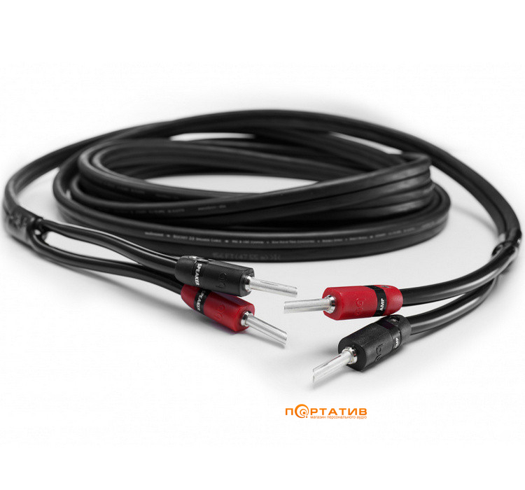 Кабель AUDIOQUEST Pair 2.5m ROCKET 22 SBW SureGrip 300 Ban/G