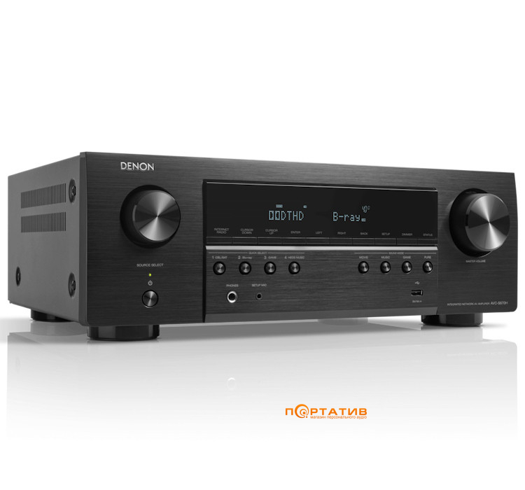 AV-ресивер Denon AVC-S670H (5.2 сh) Black