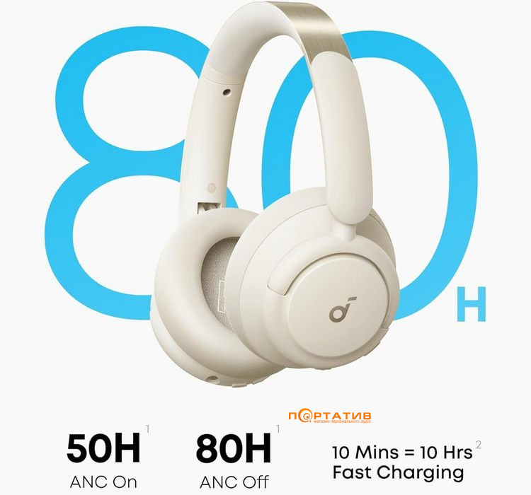 Наушники Anker SoundCore Life Q30 v2 White (A3028323)