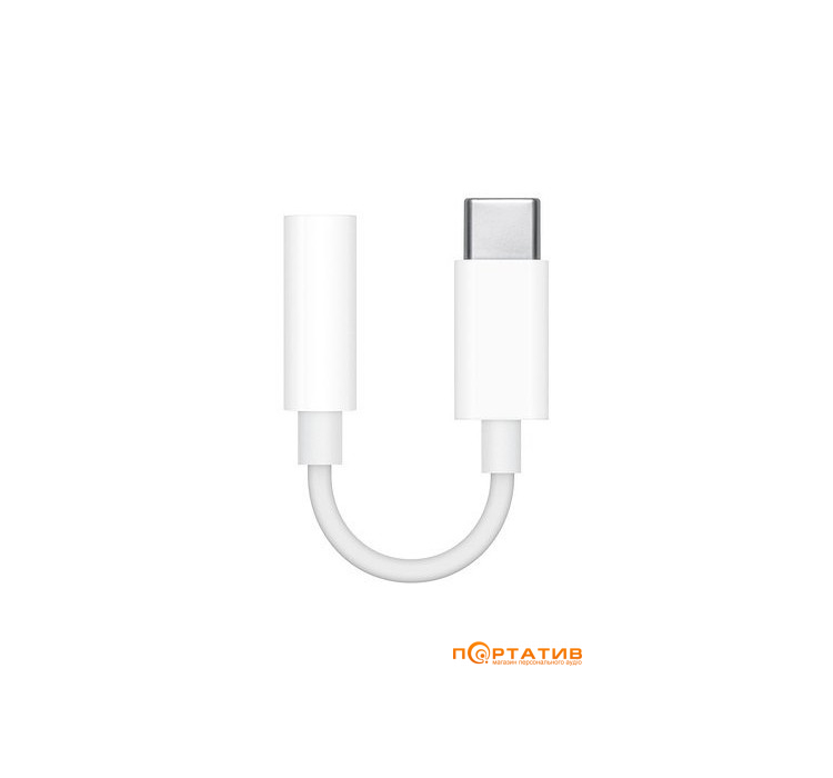 Адаптер Apple USB-C to 3.5 mm Headphone Jack Adapter (MW2Q3ZM/A)