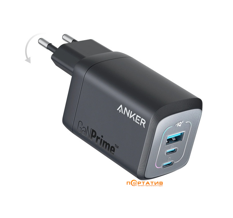 Зарядное устройство Anker GaN Prime 67W Wall Charger (A2669313)