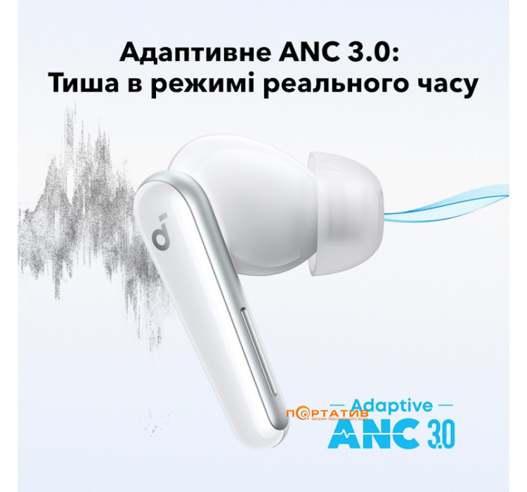 Наушники Anker SoundCore Liberty 5 White (A3957G21)