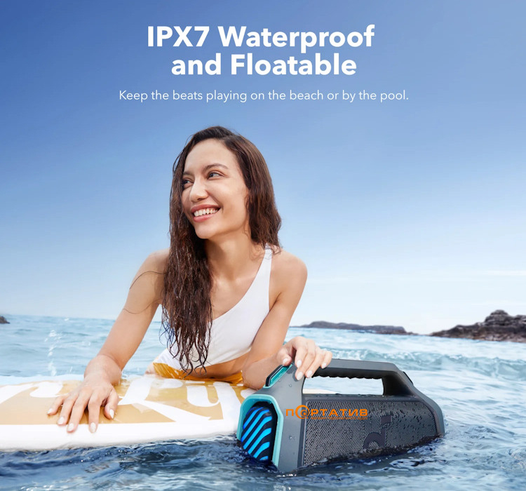 Акустика Anker SoundCore Boom 2 Plus Blue (A3134031)