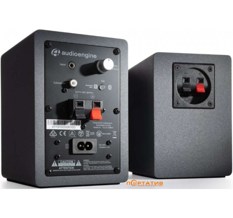 Audioengine A1 Wireless Grey