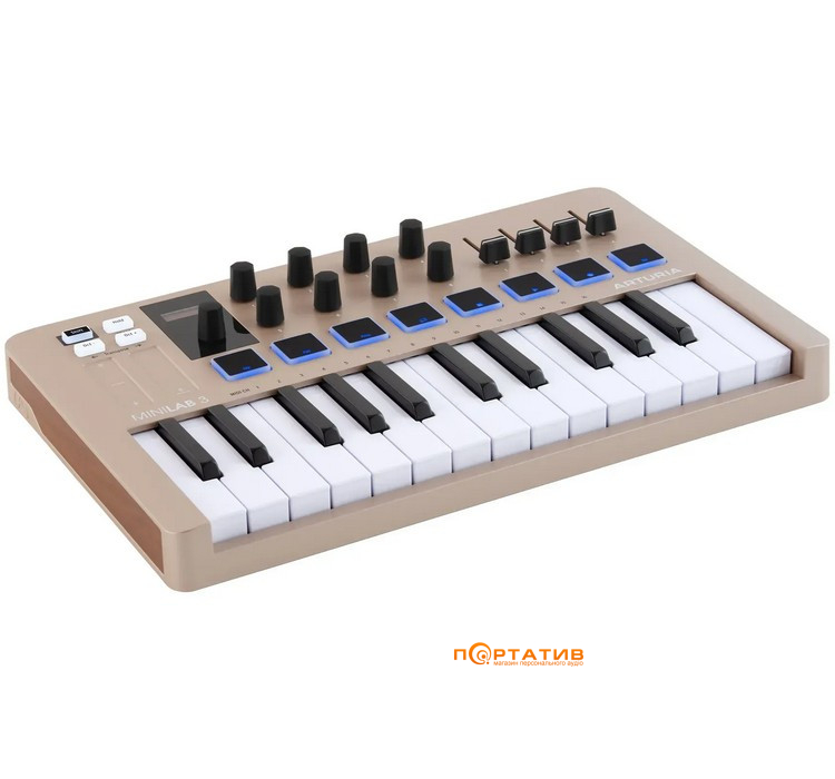 MIDI-клавиатура Arturia MiniLab 3 Champagne Edition