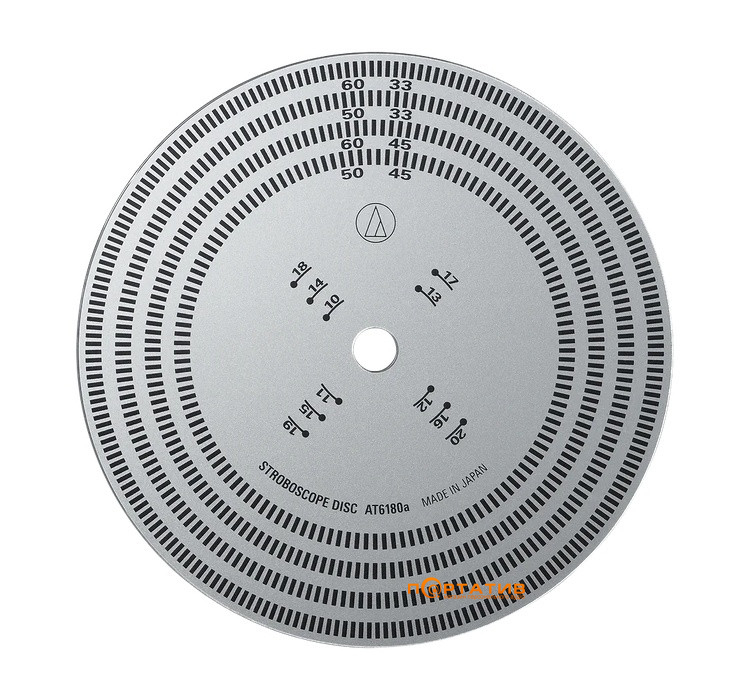Диск Audio-Technica AT6180a Stroboscopic disc