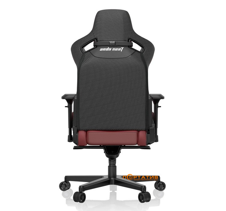 Ігрове крісло Anda Seat Kaiser 2 Black/Maroon Size XL (AD12XL-02-AB-PV/C-A05)