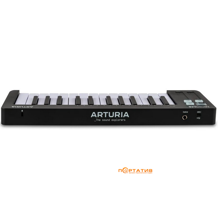 MIDI-клавиатура Arturia MicroLAB mk3 Black + Analog Lab V