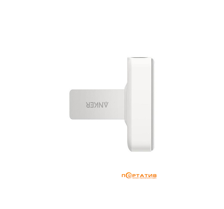 Внешний аккумулятор Anker MagGo 10000 mAh Qi2 15W + USB-C PD 27W White (A1654G21)