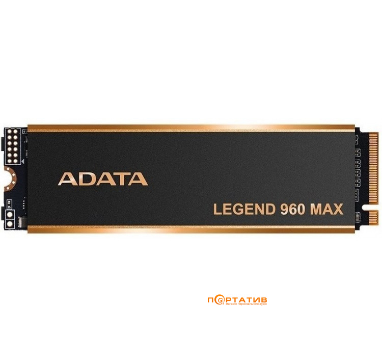 SSD ADATA M.2 4TB PCIe 4.0 LEGEND 960 MAX (ALEG-960M-4TCS)