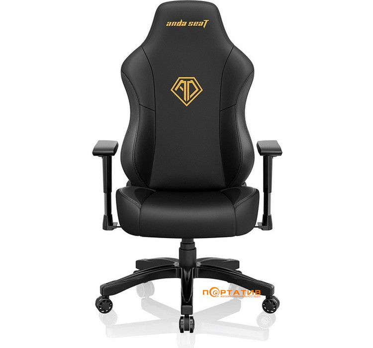 Ігрове крісло Anda Seat Phantom 3 Black/Gold Size L (AD18Y-06-B-PV/C)