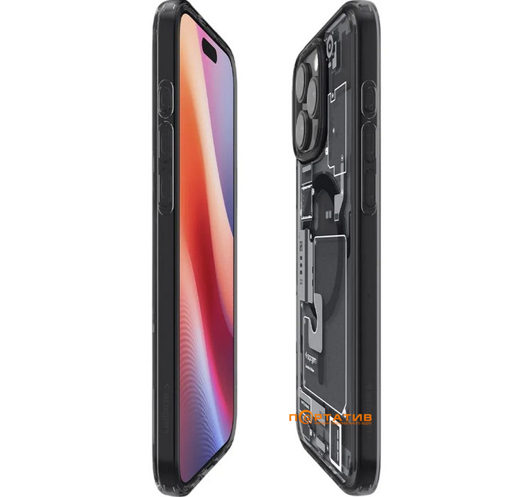 Чохол Spigen для Apple iPhone 16 Pro Max, Ultra Hybrid MagFit, Zero One (ACS08004)