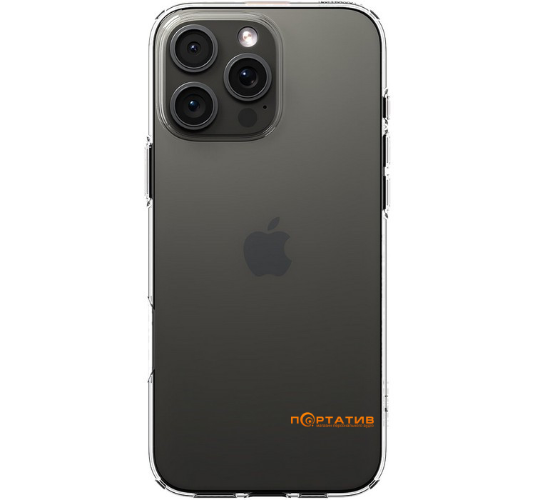 Чехол Spigen для Apple iPhone 16 Pro Max, Liquid Crystal, Crystal Clear (ACS07984)