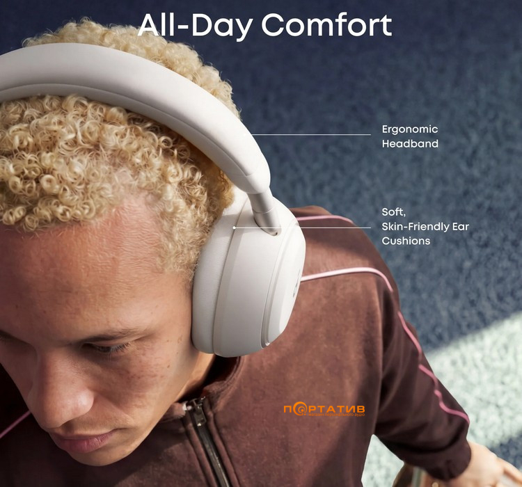 Наушники Anker SoundCore Space 2 White (D1402G21)