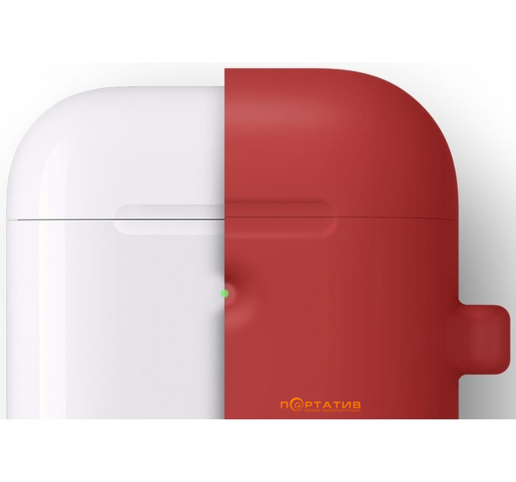 Чохол Elago A2 Hang Case for Airpods with Wireless Charging Case Red (EAP2SC-HANG-RD)