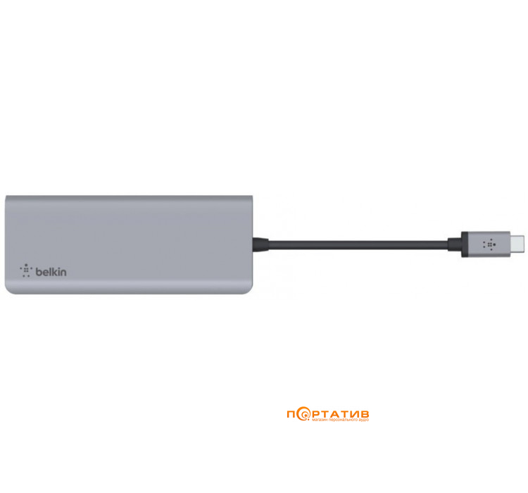 Belkin USB-C 7in1 Multiport Dock (AVC009BTSGY)