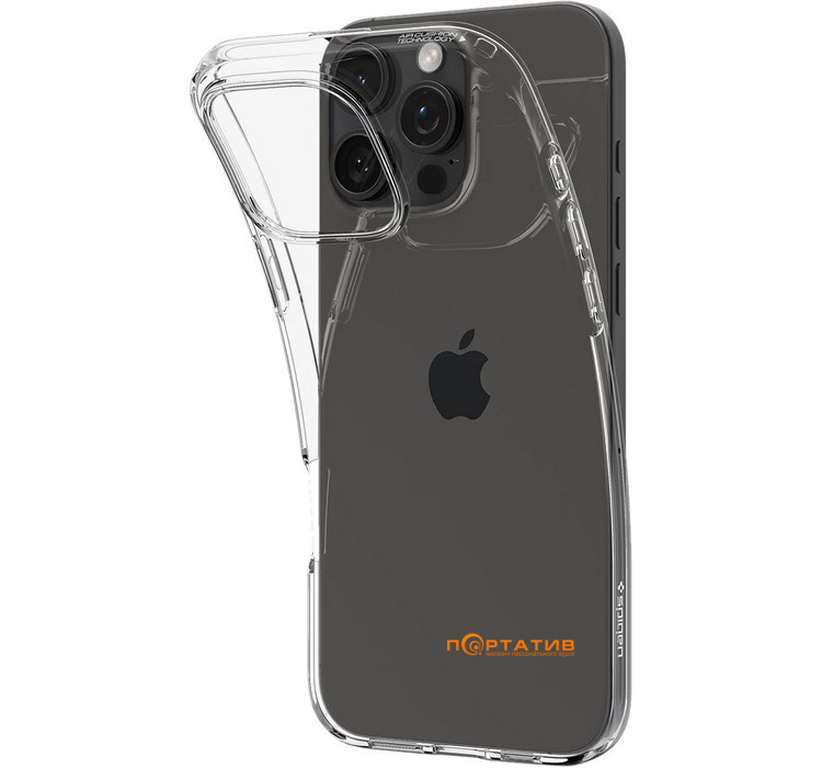 Чохол Spigen для Apple iPhone 16 Pro, Liquid Crystal, Crystal Clear (ACS08112)