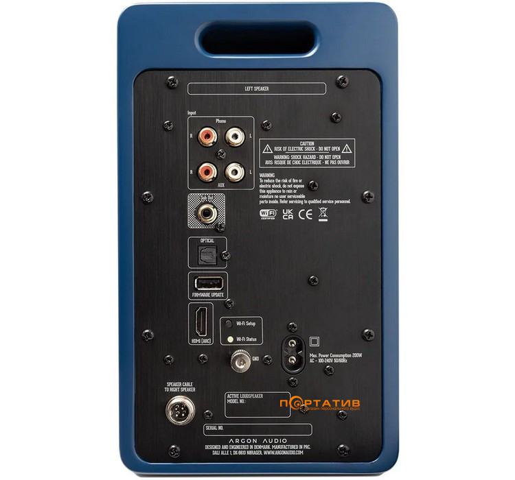 Акустическая система Argon Audio Forte A4 WiFi Blue