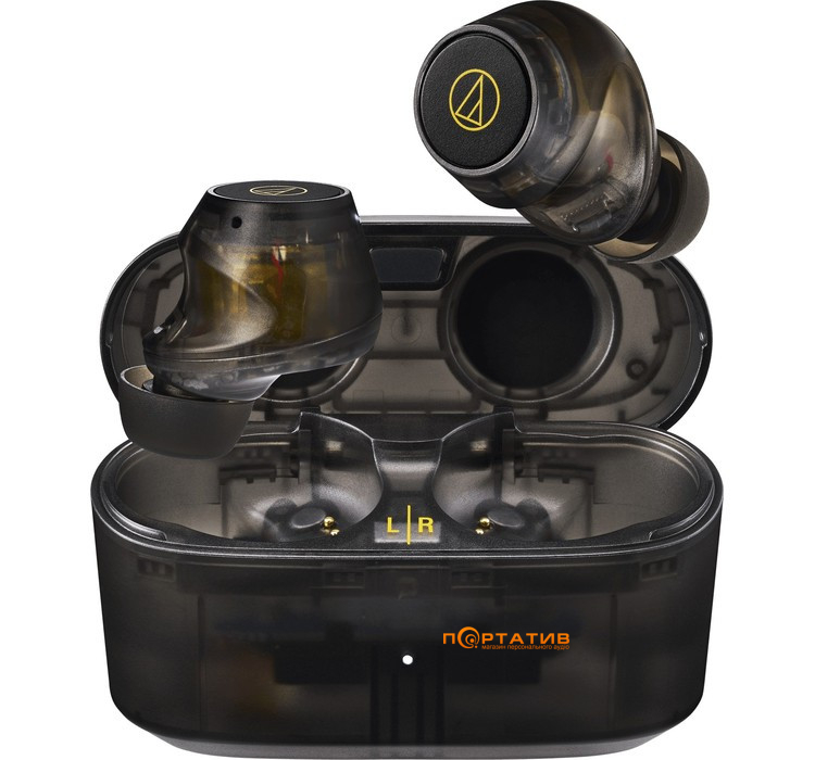 Навушники Audio-Technica ATH-CKS30TW+TBK Transparent Black