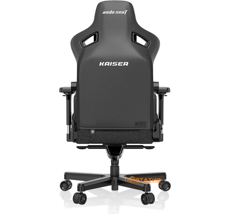Игровое кресло Anda Seat Kaiser 3 Black Fabric Size XL (AD12YDC-XL-01-B-CF)