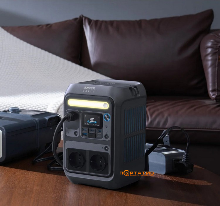 Зарядна станція Anker Solix C300X 288Wh 300W (A1723311)