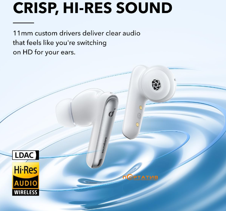 Anker SoundCore Liberty 4 NC Clear White