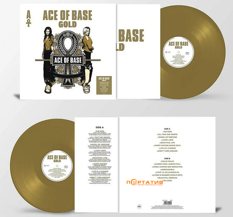 Виниловая пластинка Ace Of Base – Gold (Gold Vinyl) [2LP]