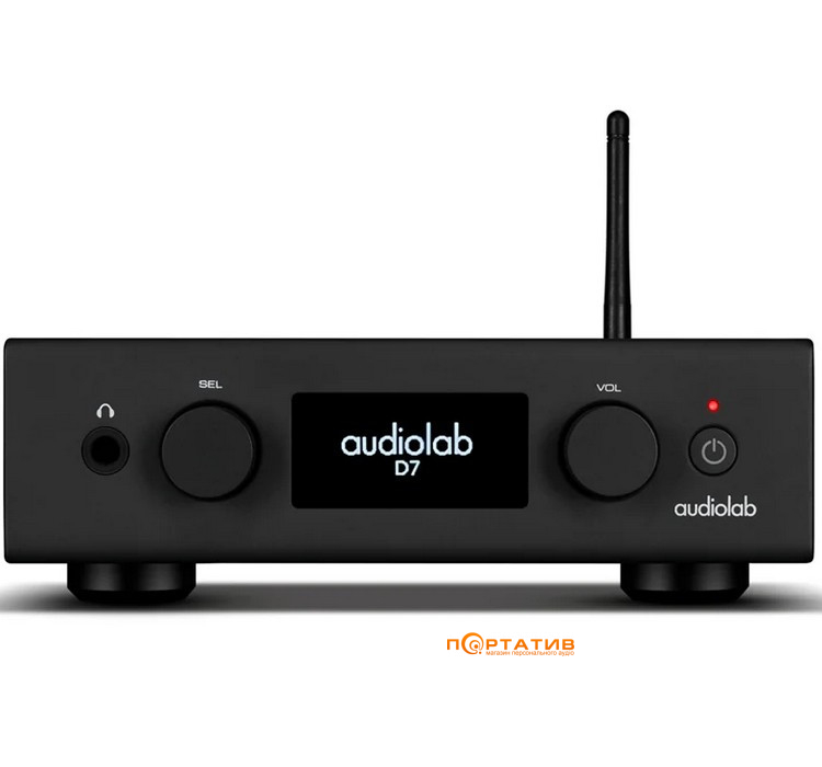 ЦАП із підсилювачем для навушників Audiolab D7 Black