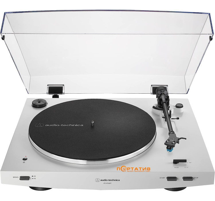 Програвач вінілу Audio-Technica AT-LP3XBT White