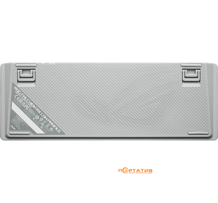 Игровая клавиатура ASUS ROG Falchion RX Low Profile Red USB/BT EN/UA White (90MP03EC-BKMA10)