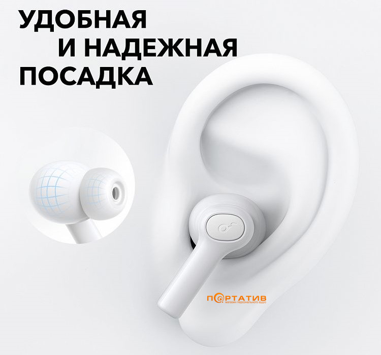 Наушники Anker SoundCore R100 White (A3981G21)