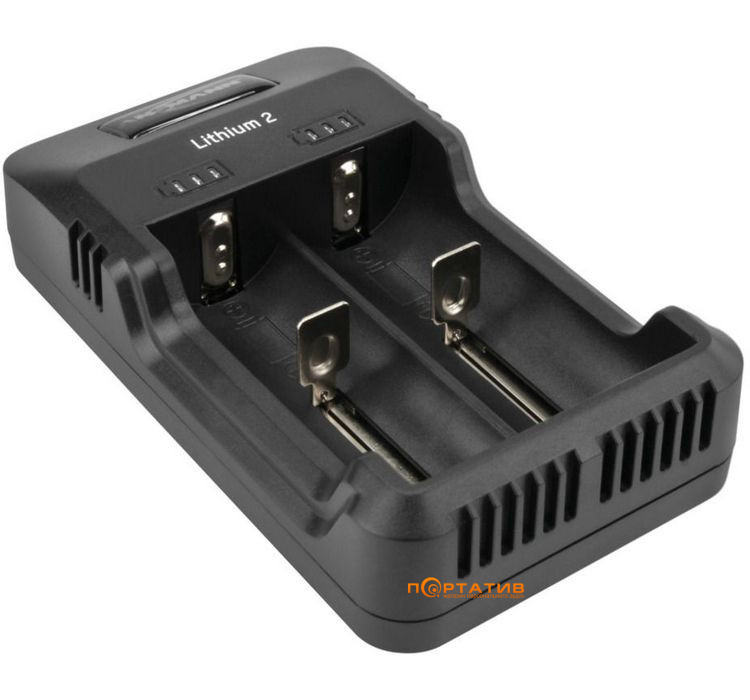 Зарядний пристрій Ansmann Lithium 2 AA/AAA 1-2 NiMH / Li-Ion 3,6 V/3,7 V (1001-0050)