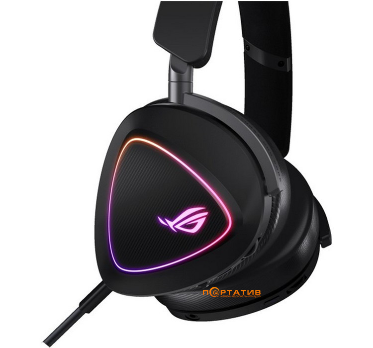 Ігрова гарнітура ASUS ROG Delta II Black (90YH03W0-BHUA00)