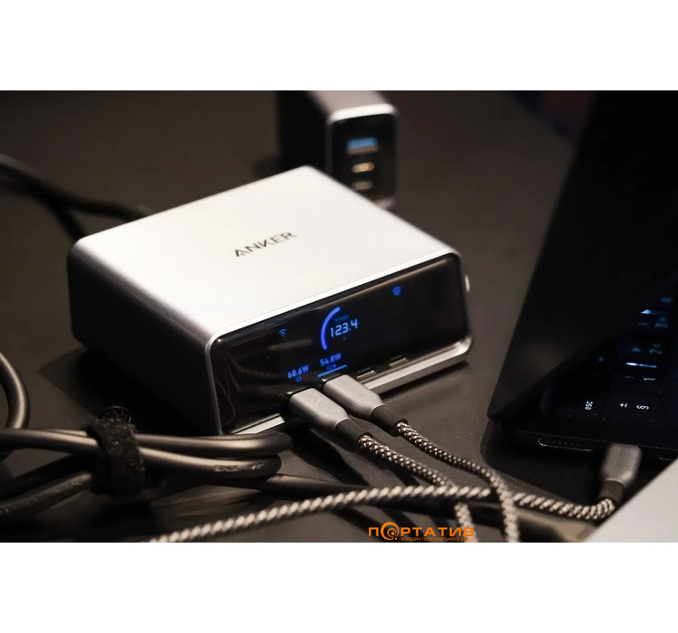 СЗУ Anker Prime Charger 250W, 6 Ports, GaN (A2345341)