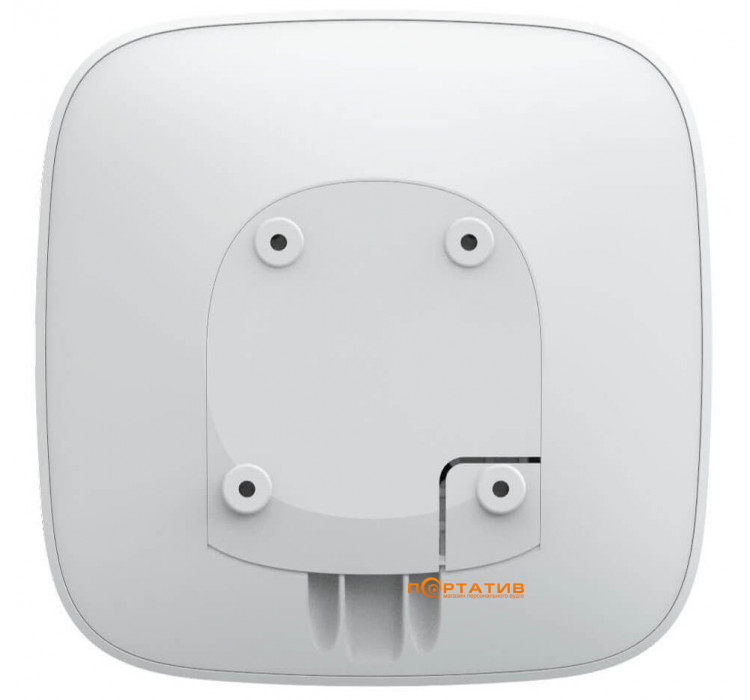 Интеллектуальный центр системы безопасности Ajax Hub Plus White (GSM + Ethernet + Wi-Fi + 3G) (000010642)