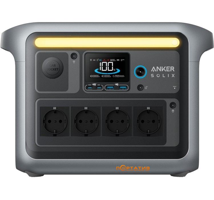 Зарядная станция Anker Solix C1000X 1056Wh 1800W (A1761311)