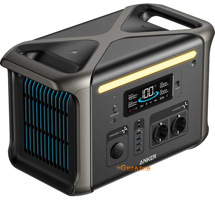 Зарядная станция Anker Solix F1500 1536Wh 1800W (A1772311)