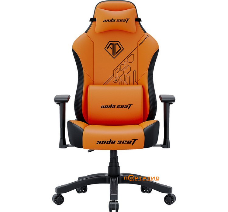 Ігрове крісло Anda Seat Phantom Tiger Edition Orange Size L (AD18Y-14-OB-PV/C)