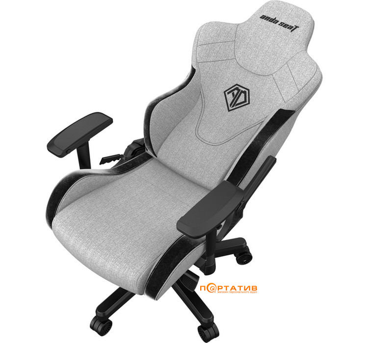 Ігрове крісло Anda Seat T-Pro 2 Grey/Black Size XL (AD12XLLA-01-GB-F)