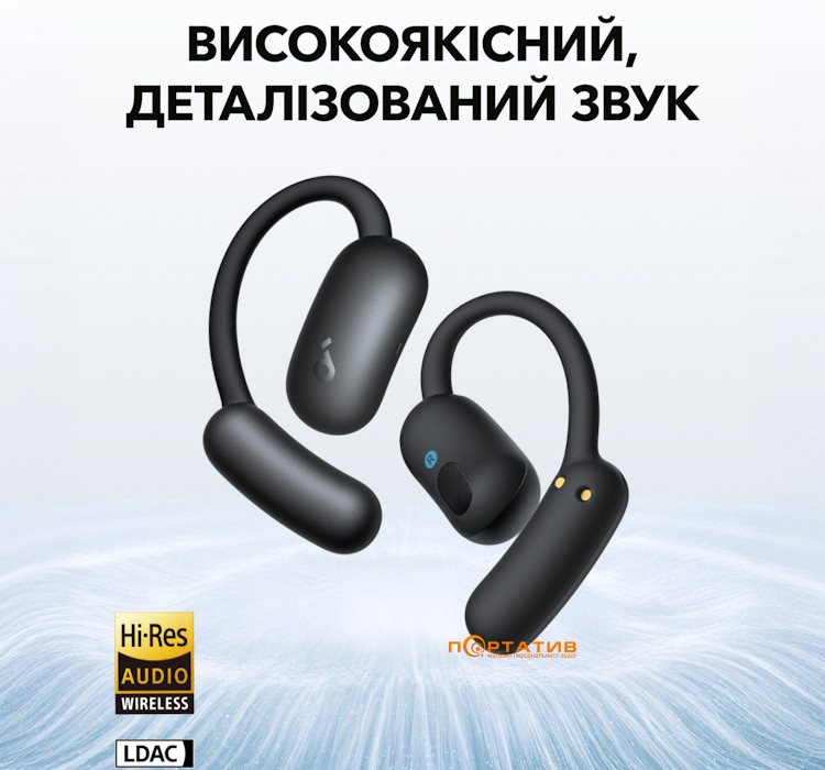 Навушники Anker SoundCore Aerofit 2 Black (A3874G11)
