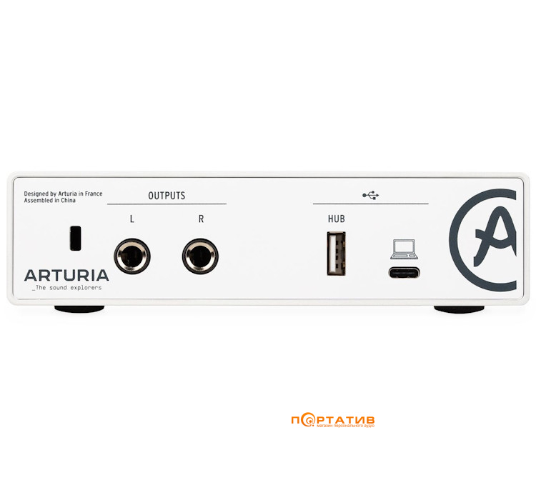 Аудіоінтерфейс Arturia MiniFuse 1 White