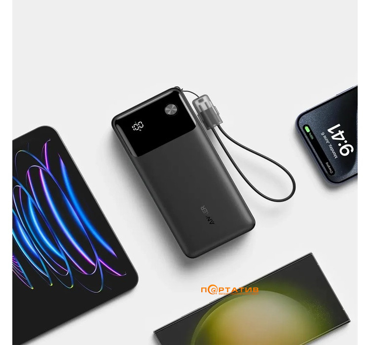 Зовнішній акумулятор Anker PowerCore 20000 mAh 30W PD Black (A1384G11)