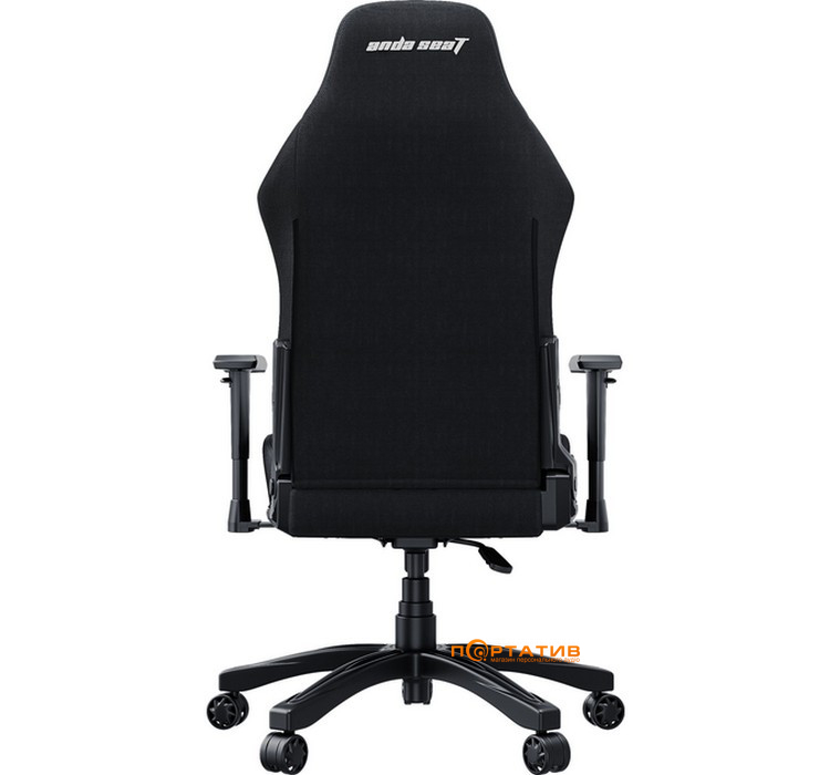 Ігрове крісло Anda Seat Luna Black Fabric Size L (AD18-44-B-F)